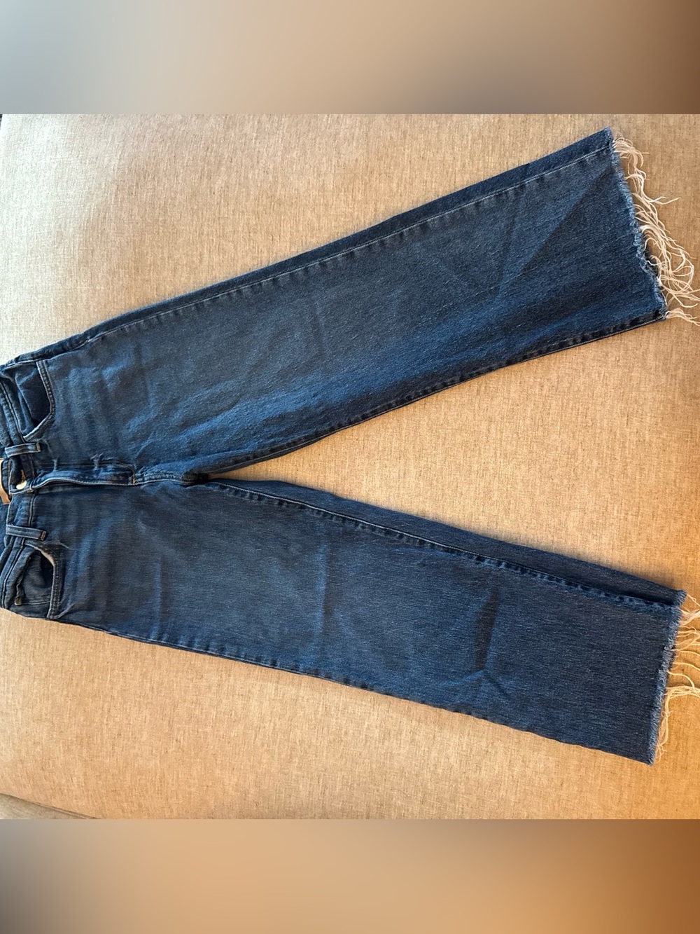 Joe's Jeans Dark Indigo High-Rise Crop